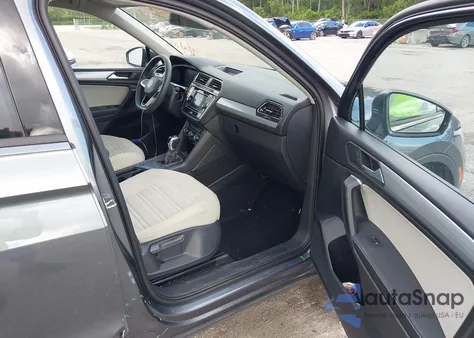 2022 Volkswagen Tiguan 2.0T S z USA, uszkodzony, nr VIN 3VV1B7AX6NM052452